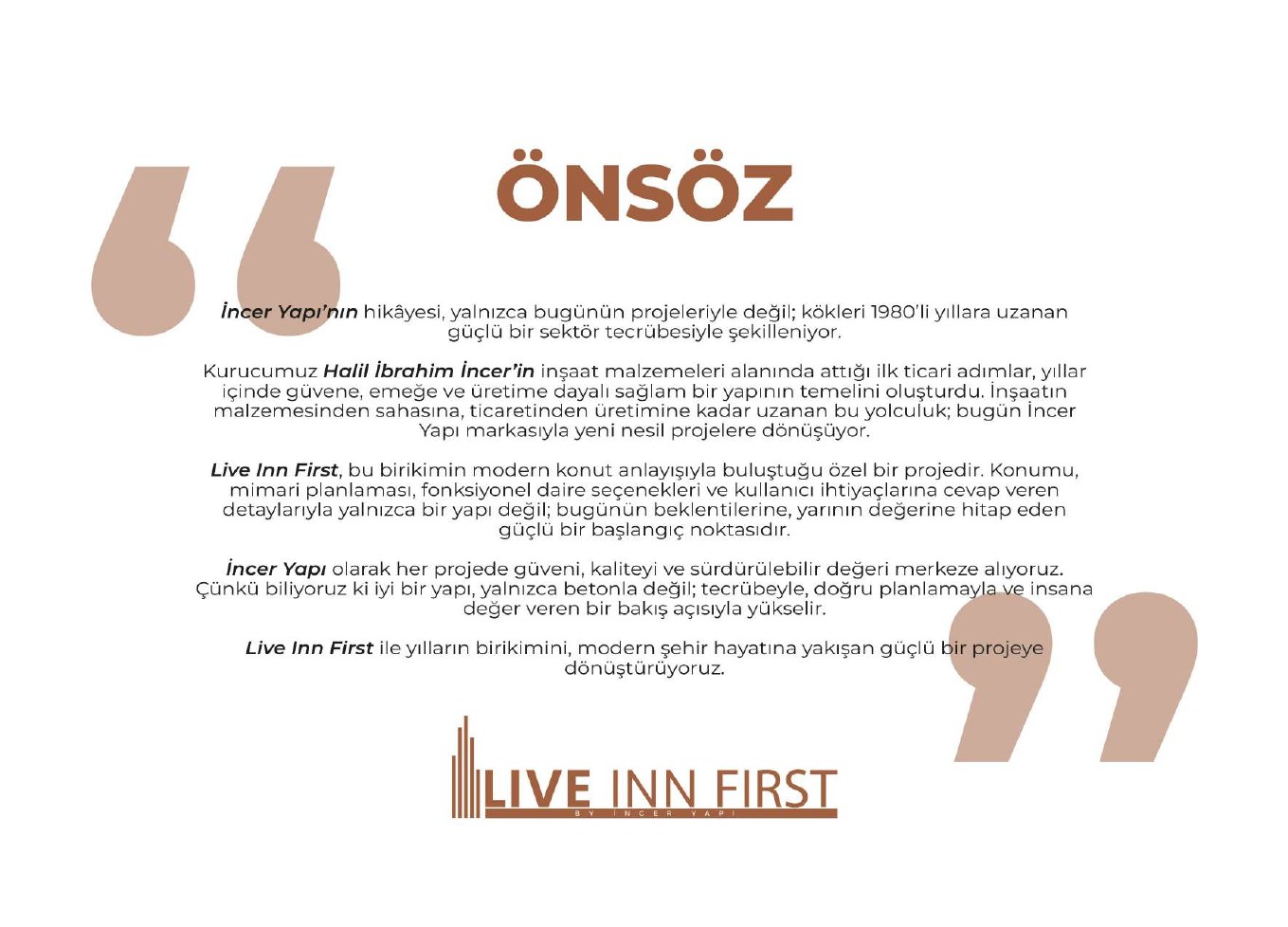 LIVE INN FIRST katalog sayfası 3